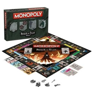 {SOLD} NIB Monopoly Attack On Titan Board Game